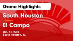 South Houston  vs El Campo  Game Highlights - Oct. 14, 2023