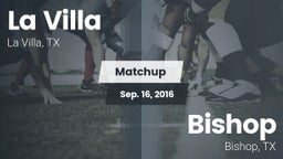 Matchup: La Villa  vs. Bishop  2016