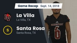 Recap: La Villa  vs. Santa Rosa  2018