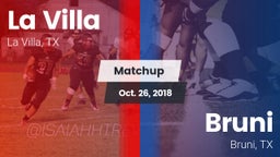 Matchup: La Villa  vs. Bruni  2018
