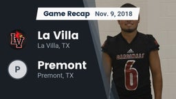 Recap: La Villa  vs. Premont  2018