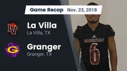 Recap: La Villa  vs. Granger  2018