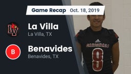Recap: La Villa  vs. Benavides  2019