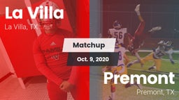 Matchup: La Villa  vs. Premont  2020