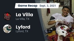 Recap: La Villa  vs. Lyford  2021