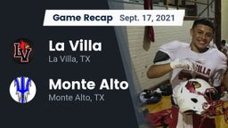 Recap: La Villa  vs. Monte Alto  2021