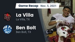 Recap: La Villa  vs. Ben Bolt  2021
