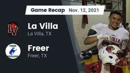 Recap: La Villa  vs. Freer  2021