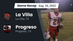 Recap: La Villa  vs. Progreso  2022