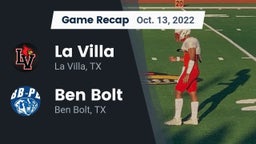 Recap: La Villa  vs. Ben Bolt  2022