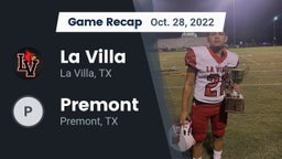 Recap: La Villa  vs. Premont  2022