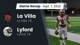 Recap: La Villa  vs. Lyford  2023