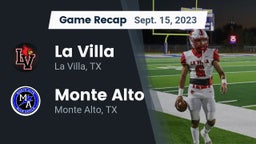 Recap: La Villa  vs. Monte Alto  2023