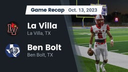 Recap: La Villa  vs. Ben Bolt  2023