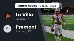 Recap: La Villa  vs. Premont  2023