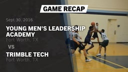 Recap: Young Men's Leadership Academy vs. Trimble Tech  2016