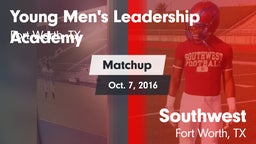 Matchup: Young Men's Leadersh vs. Southwest  2016