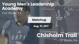 Matchup: Young Men's Leadersh vs. Chisholm Trail  2017