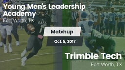 Matchup: Young Men's Leadersh vs. Trimble Tech  2017