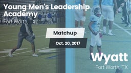 Matchup: Young Men's Leadersh vs. Wyatt  2017