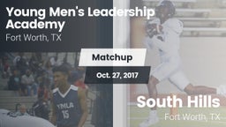 Matchup: Young Men's Leadersh vs. South Hills  2017