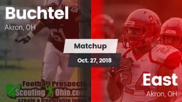 Matchup: Buchtel  vs. East  2018