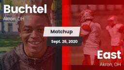 Matchup: Buchtel  vs. East  2020