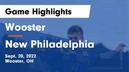 Wooster  vs New Philadelphia  Game Highlights - Sept. 20, 2022
