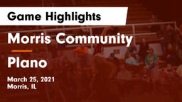 Morris Community  vs Plano  Game Highlights - March 25, 2021