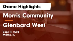 Morris Community  vs Glenbard West Game Highlights - Sept. 4, 2021