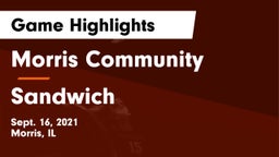 Morris Community  vs Sandwich  Game Highlights - Sept. 16, 2021