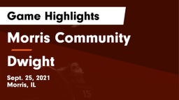 Morris Community  vs Dwight Game Highlights - Sept. 25, 2021