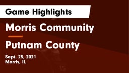 Morris Community  vs Putnam County Game Highlights - Sept. 25, 2021