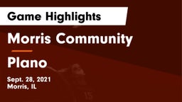 Morris Community  vs Plano  Game Highlights - Sept. 28, 2021