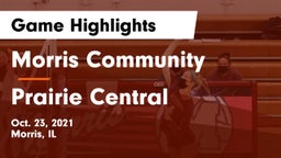 Morris Community  vs Prairie Central Game Highlights - Oct. 23, 2021