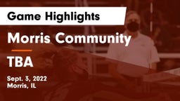 Morris Community  vs TBA Game Highlights - Sept. 3, 2022
