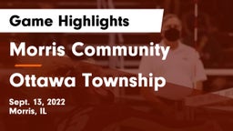 Morris Community  vs Ottawa Township  Game Highlights - Sept. 13, 2022