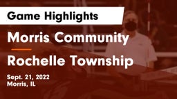 Morris Community  vs Rochelle Township  Game Highlights - Sept. 21, 2022