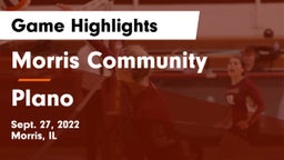 Morris Community  vs Plano  Game Highlights - Sept. 27, 2022