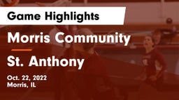 Morris Community  vs St. Anthony Game Highlights - Oct. 22, 2022