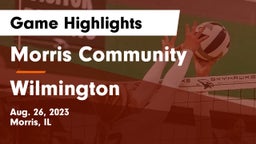 Morris Community  vs Wilmington  Game Highlights - Aug. 26, 2023