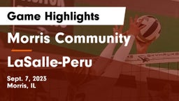 Morris Community  vs LaSalle-Peru  Game Highlights - Sept. 7, 2023