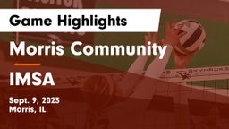 Morris Community  vs IMSA Game Highlights - Sept. 9, 2023