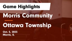 Morris Community  vs Ottawa Township  Game Highlights - Oct. 5, 2023