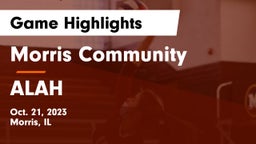 Morris Community  vs ALAH Game Highlights - Oct. 21, 2023
