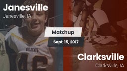 Matchup: Janesville High Scho vs. Clarksville  2017