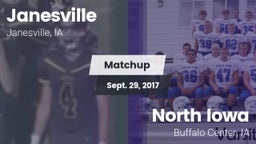 Matchup: Janesville High Scho vs. North Iowa  2017