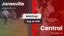 Matchup: Janesville High Scho vs. Central  2018