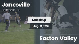 Matchup: Janesville High Scho vs. Easton Valley 2018