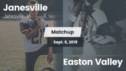 Matchup: Janesville High Scho vs. Easton Valley 2019